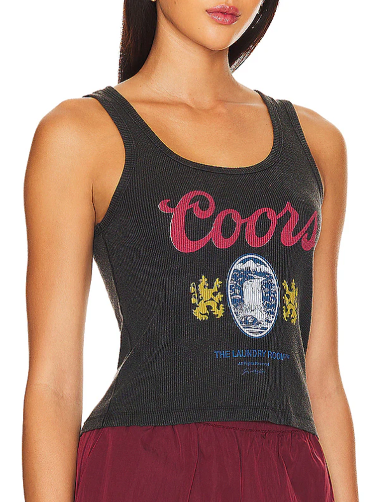 Coors Original Rib Tank, Black/Snow