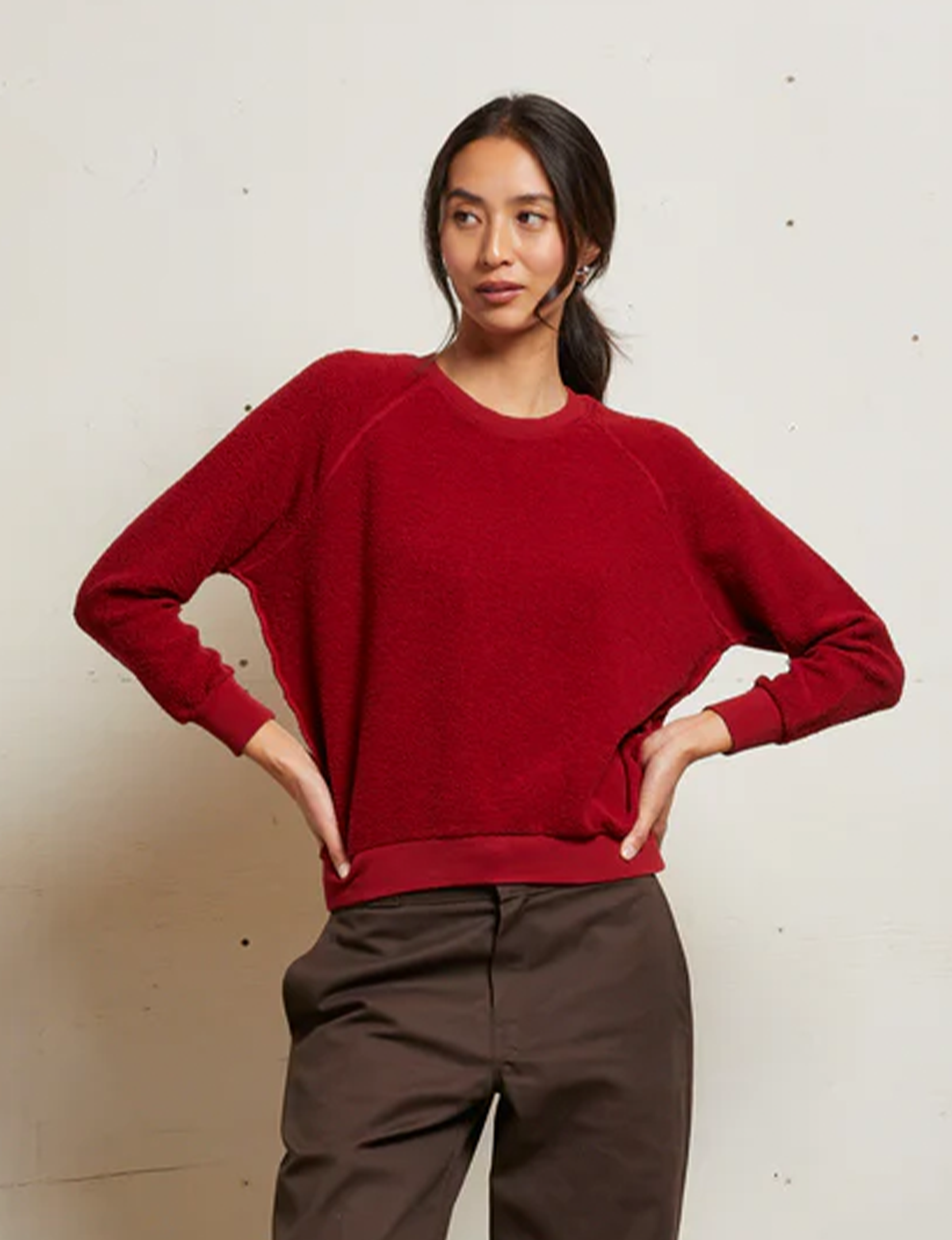 Ziggy Inside Out Sweatshirt, Maple