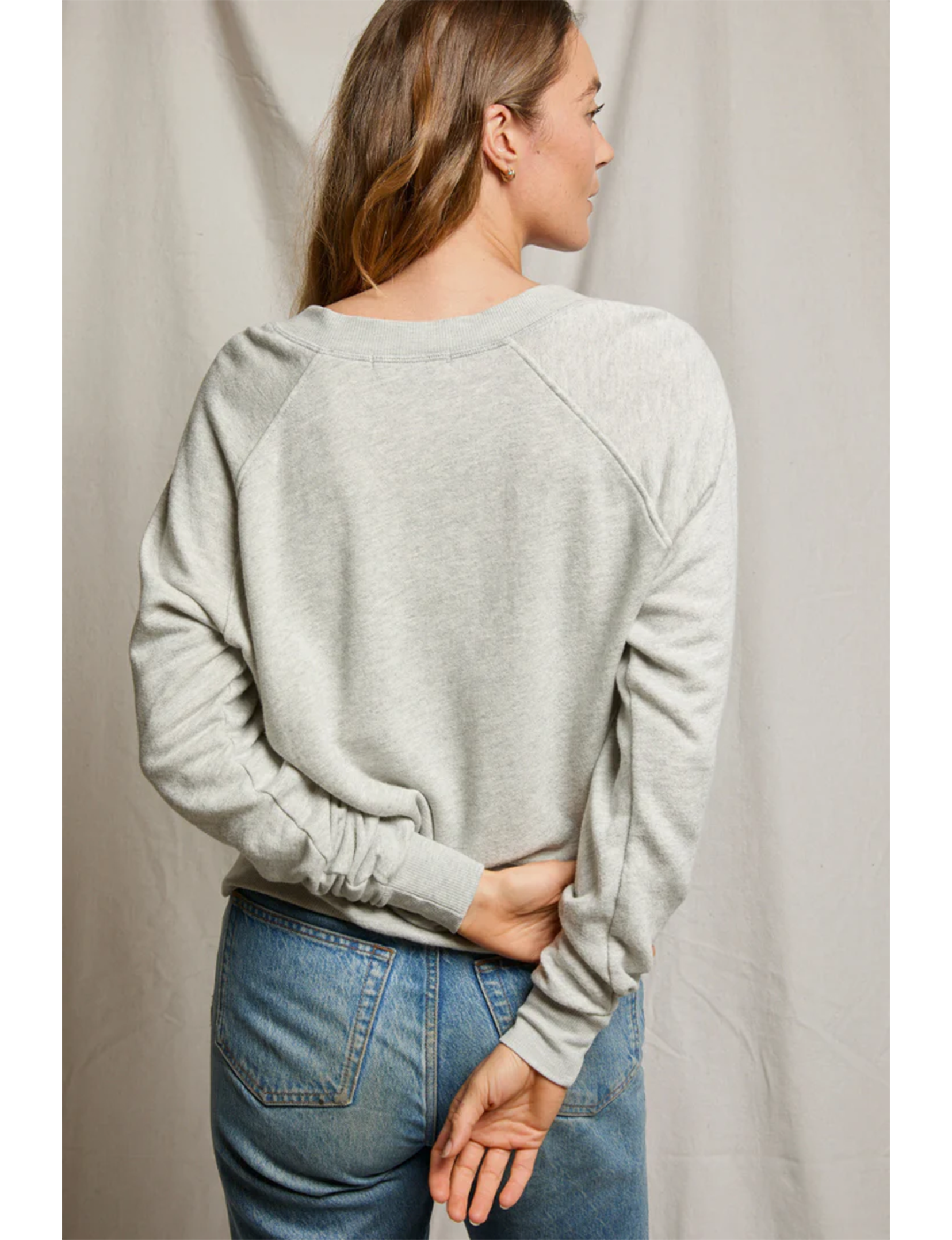Sinead Sweatshirt, Heather Grey