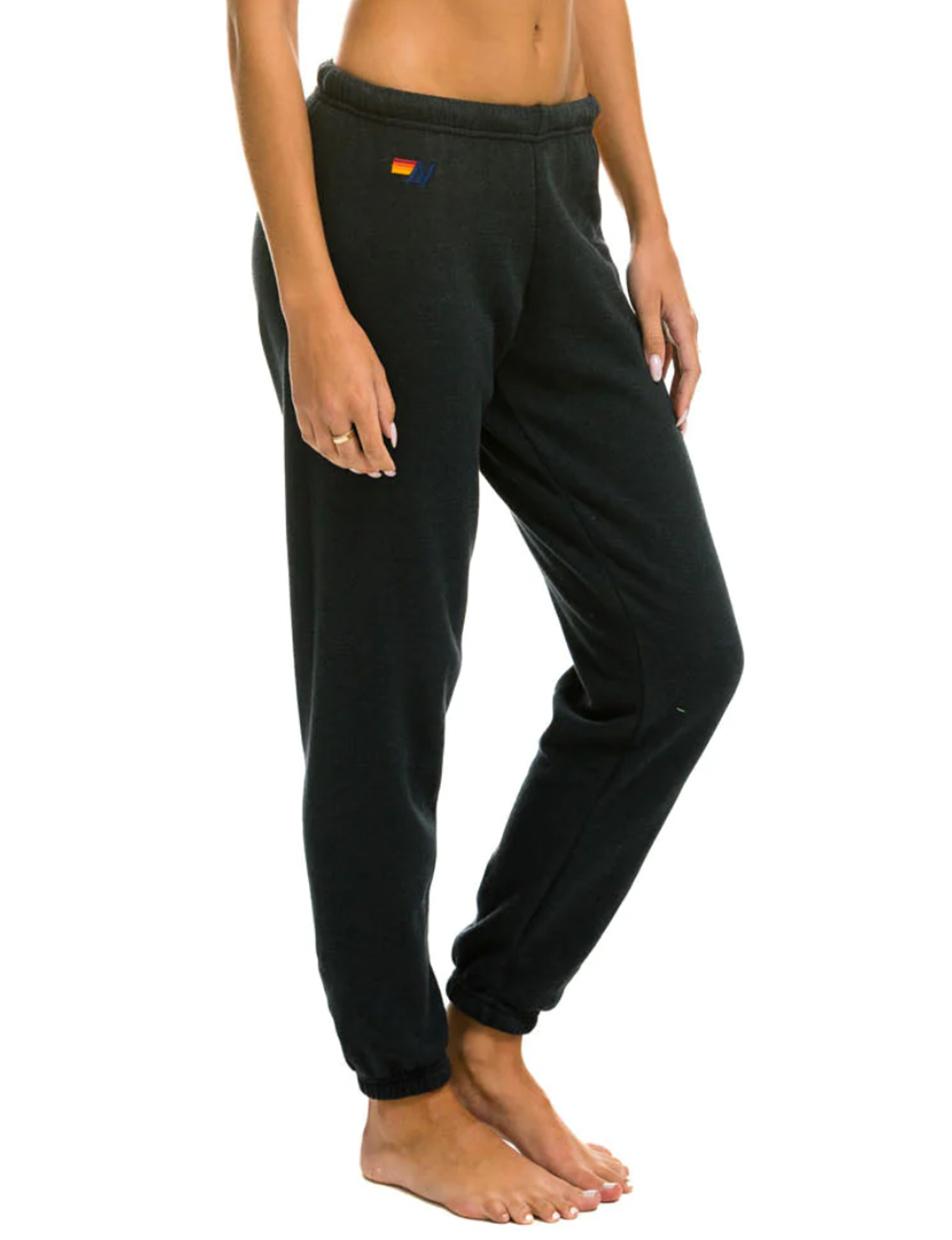 5 Stripe Sweatpants, Charcoal/Multi