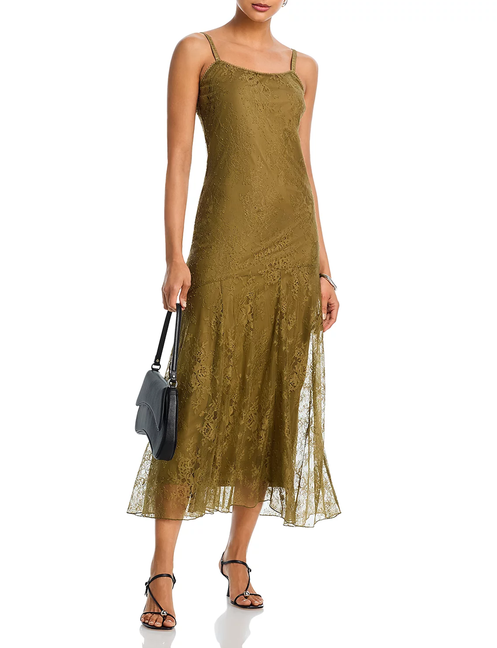 Veera Dress, Gothic Olive