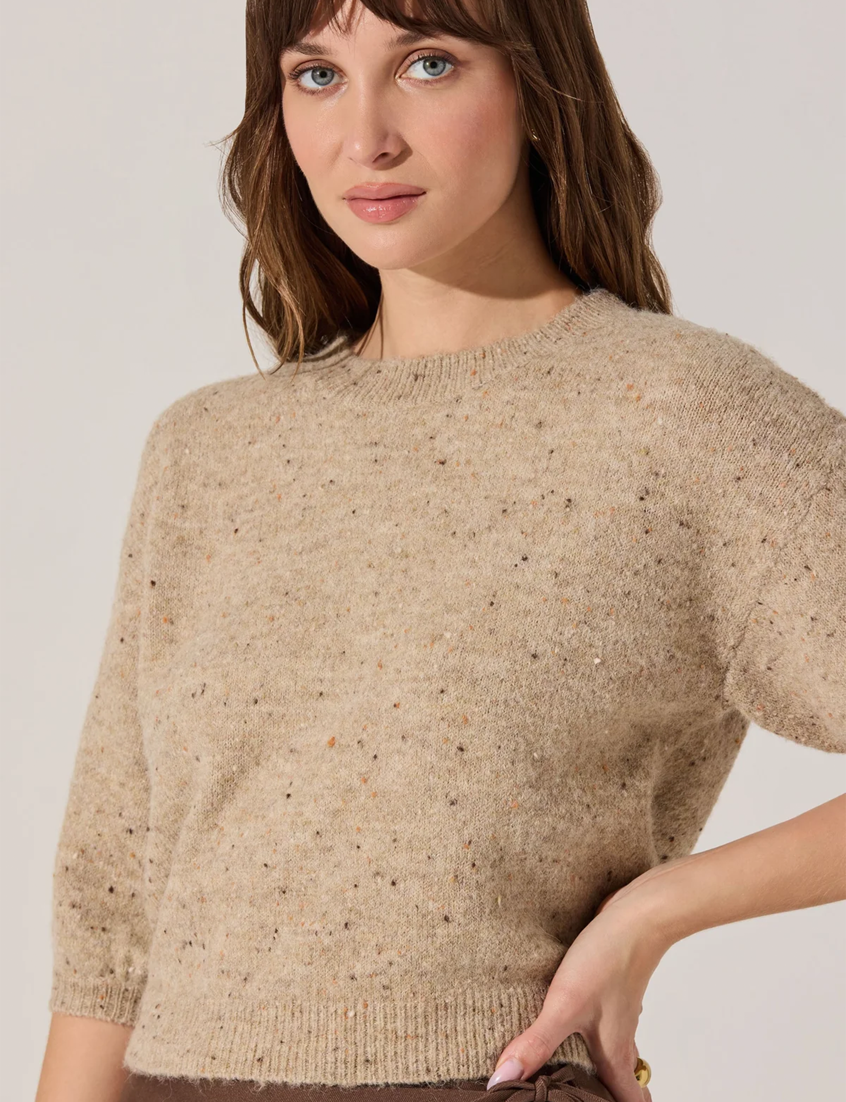 Colette Sweater, Oatmeal Multi