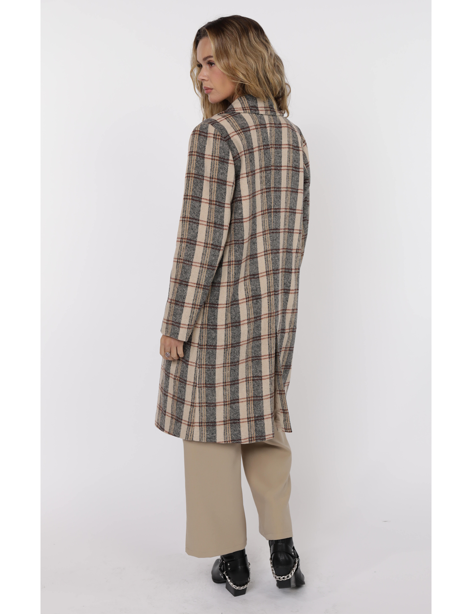 Steady Coat, Camel/Multi