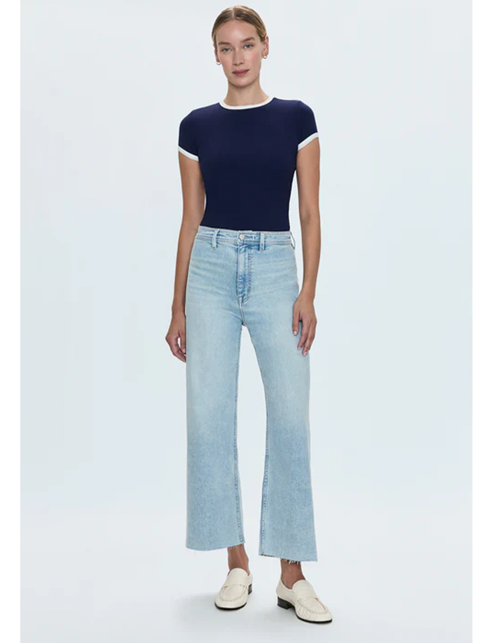Penny High Rise Wide Leg Crop, Collective