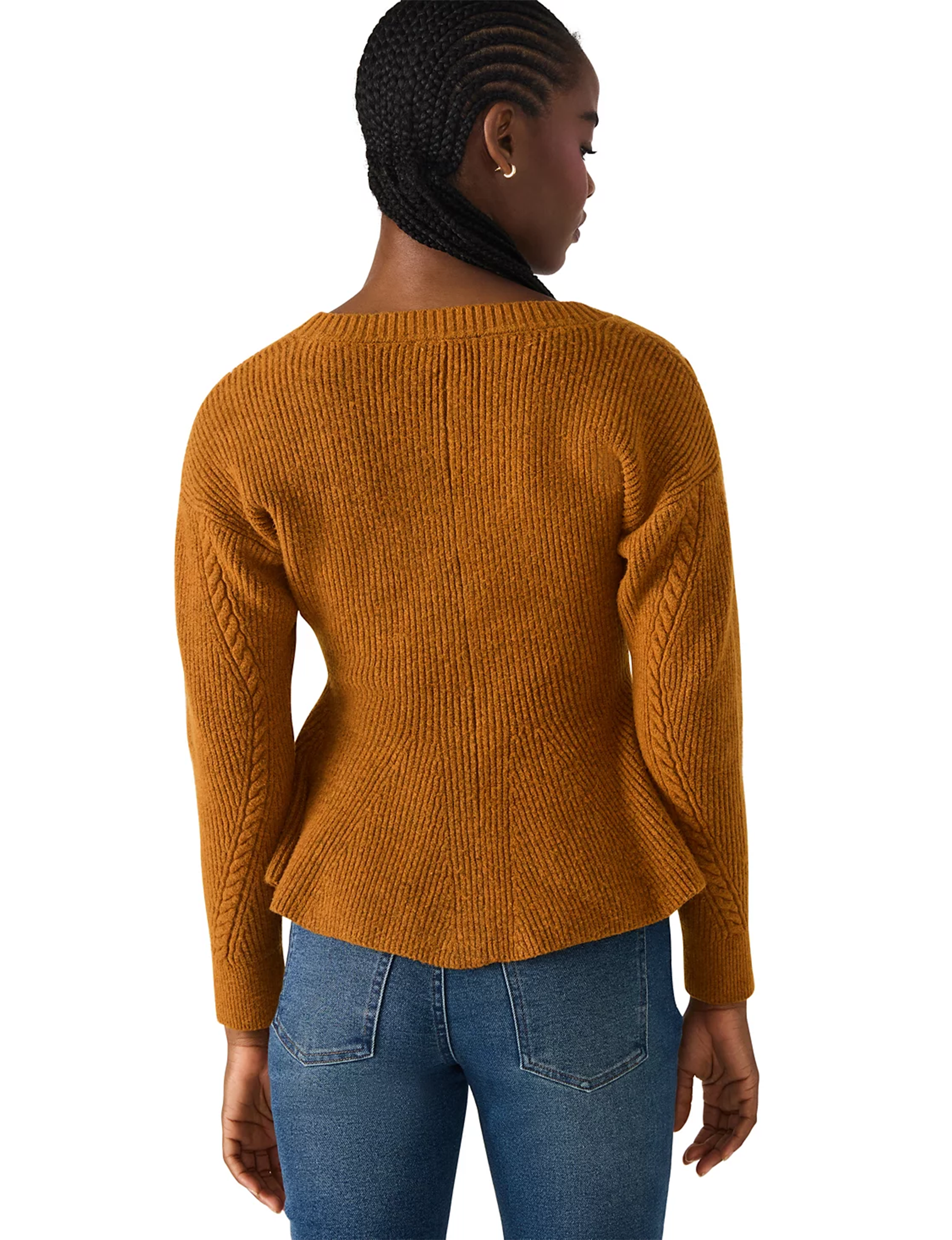 Courtney Sweater, Pumpkin Spice