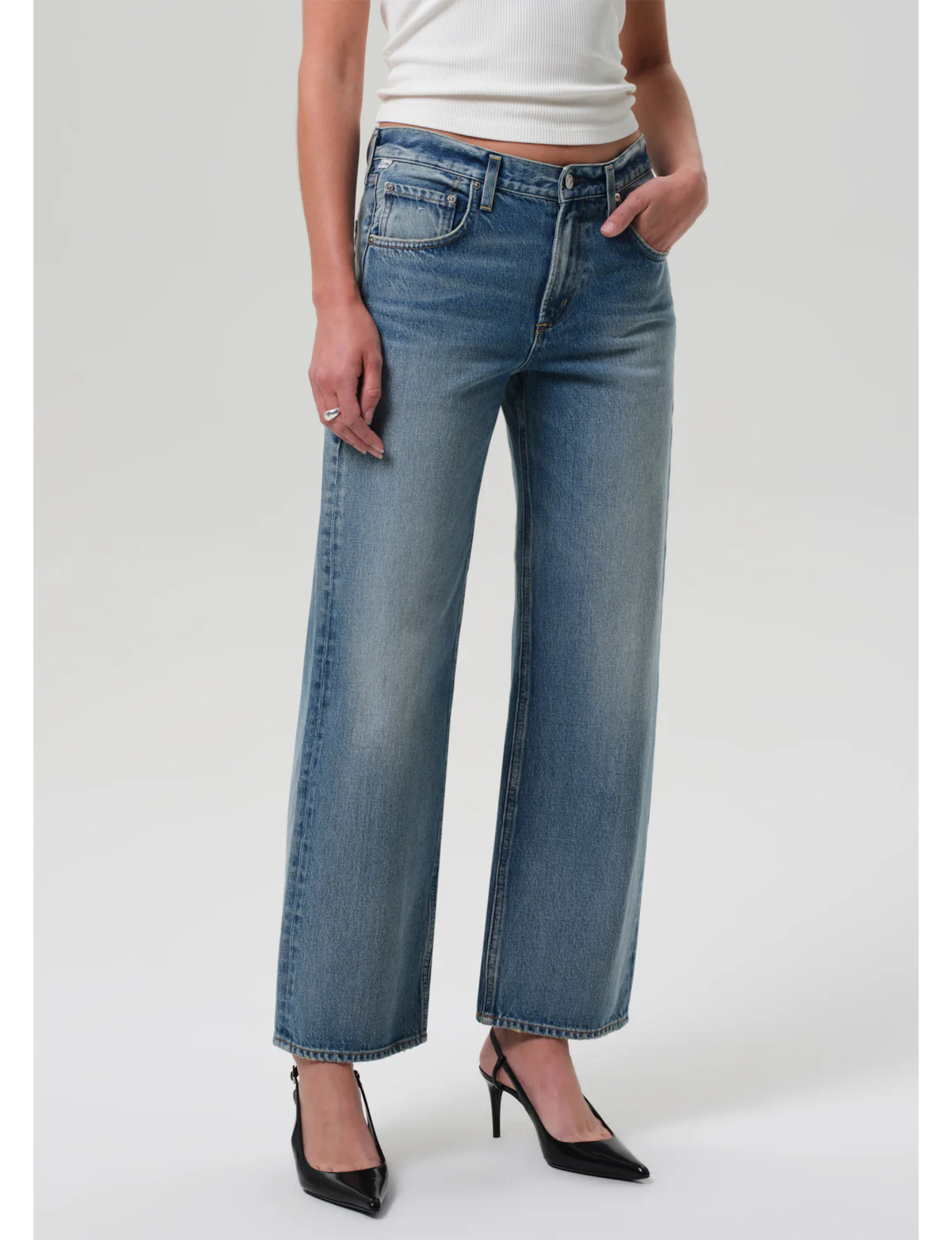 Lindz Low Rise Straight, Bijou