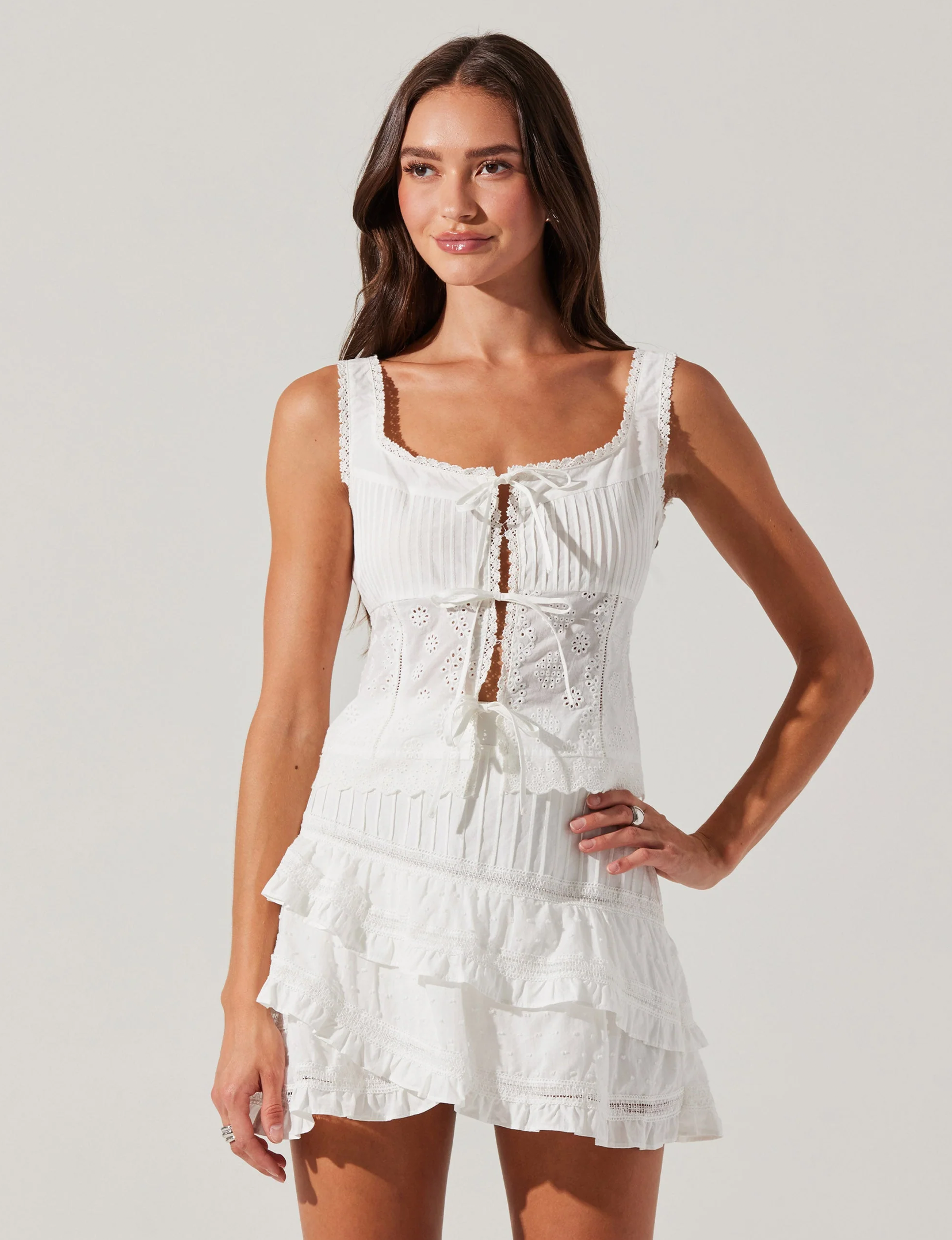 Kensley Skirt, White