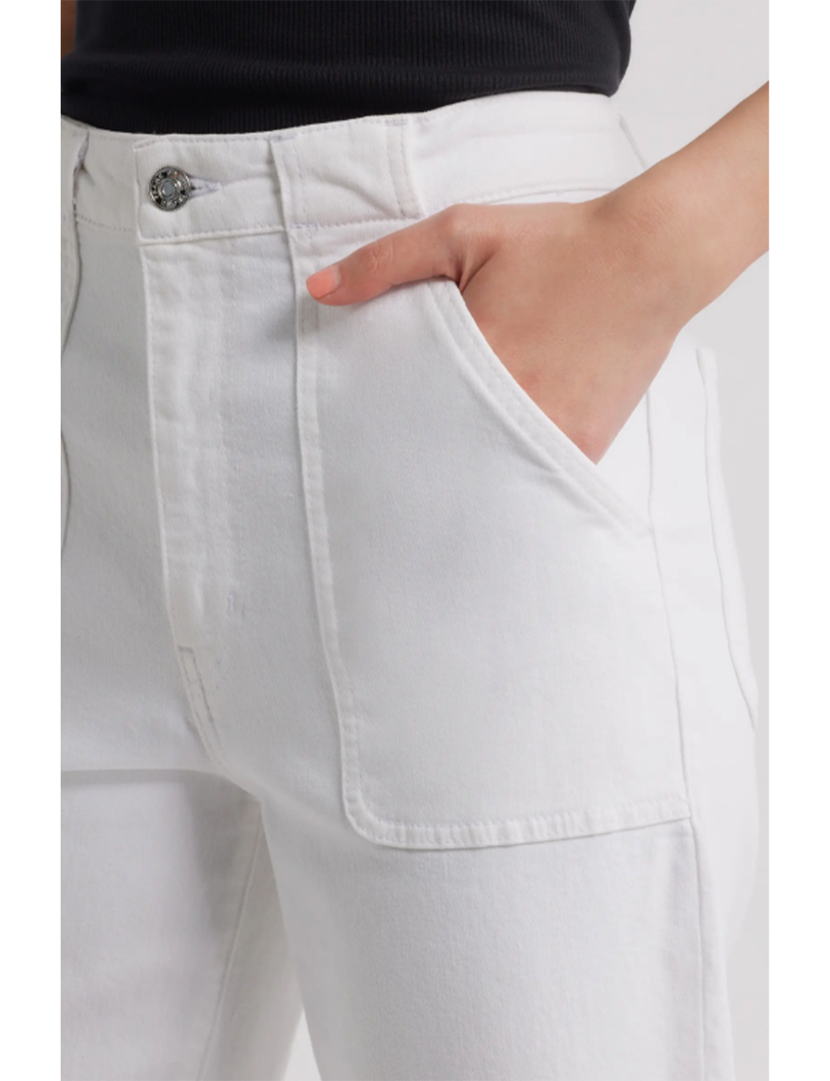 Modern Pocket Pant, White