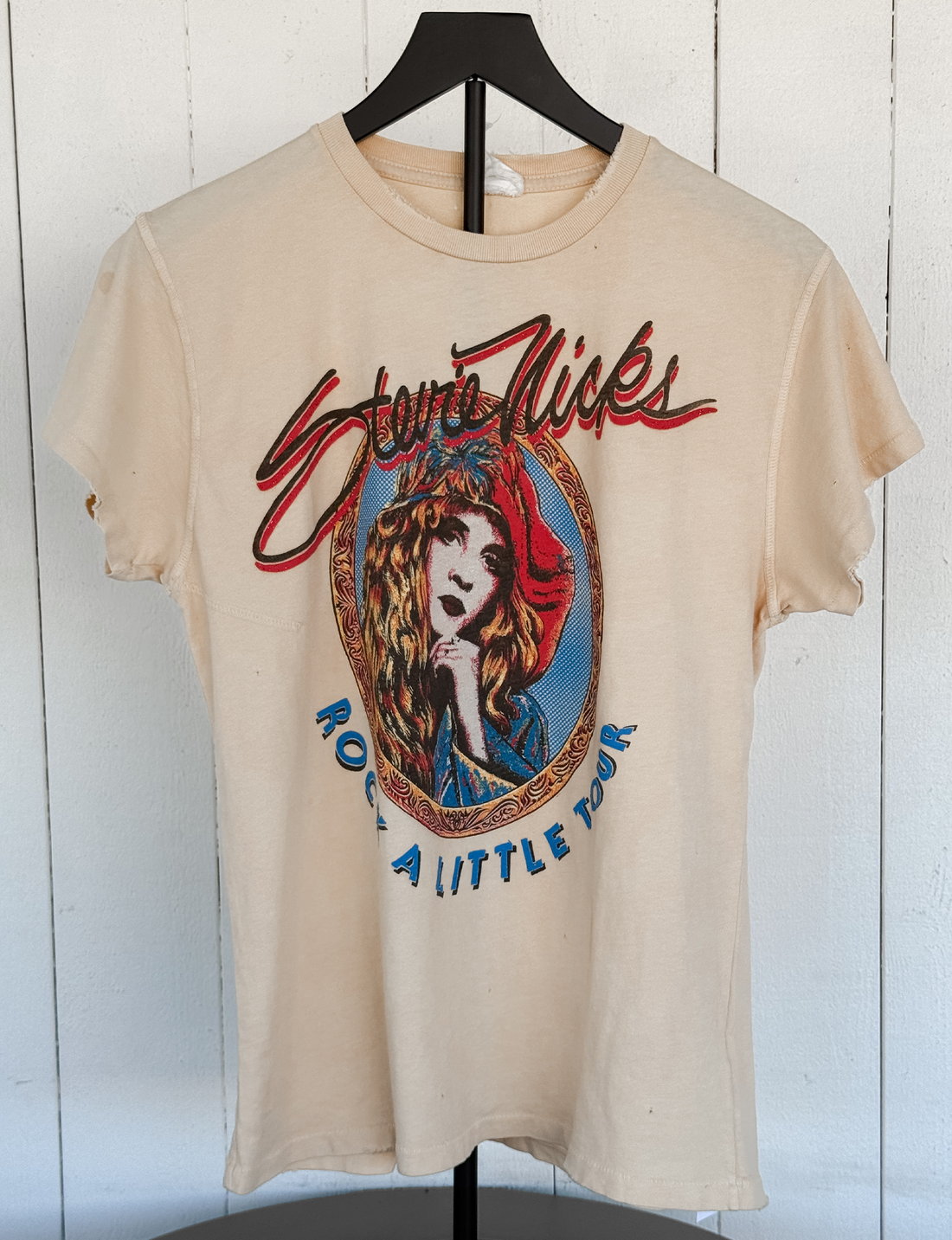 Stevie Nicks Rock a Little Tour Tee Crew Tee, Sun Bleached