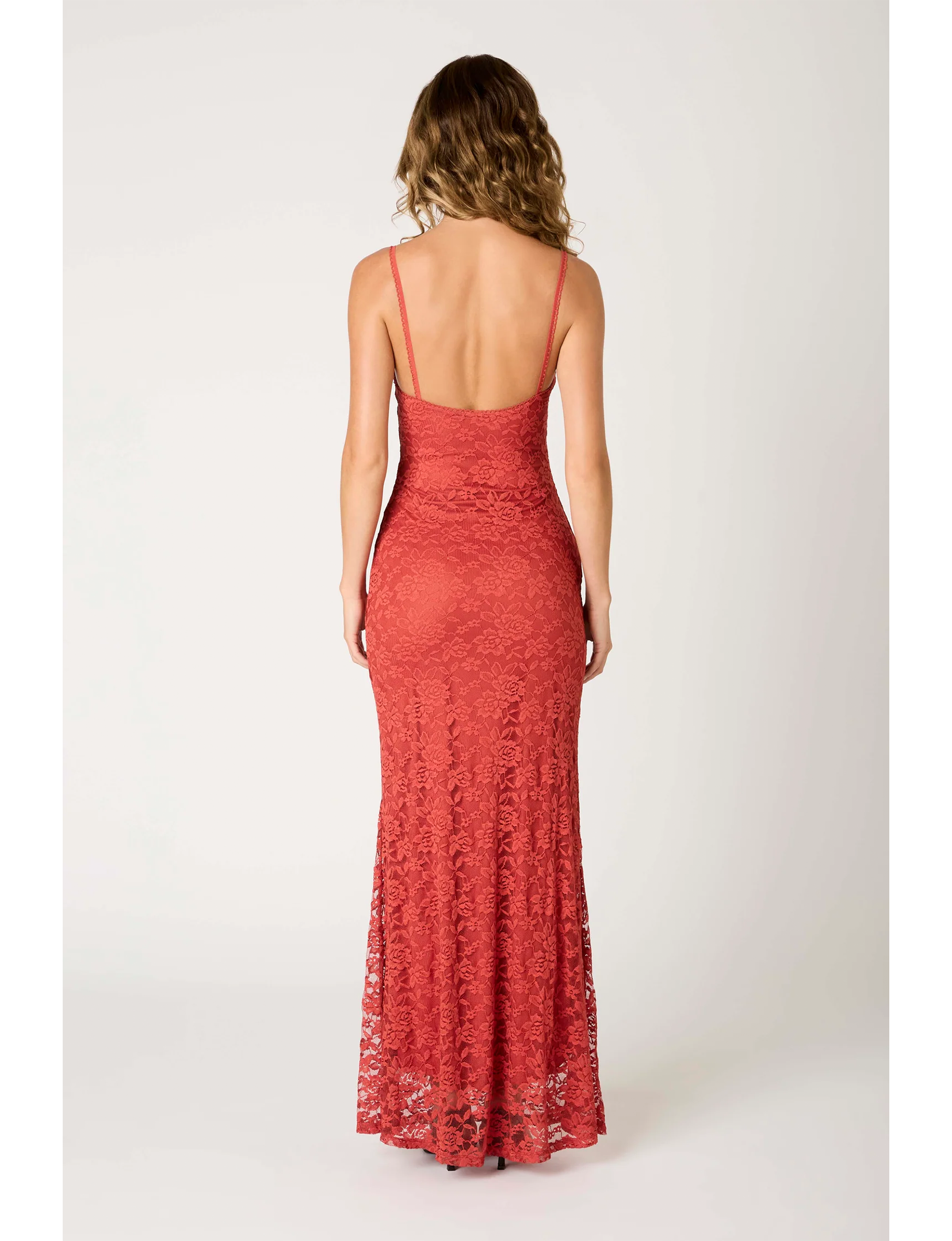 Vetiver Dress, Marsala