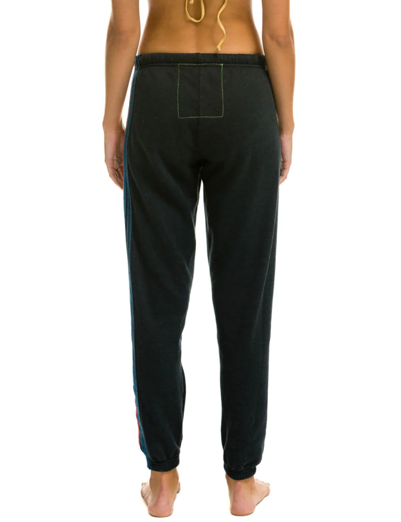 5 Stripe Sweatpants, Charcoal/Multi