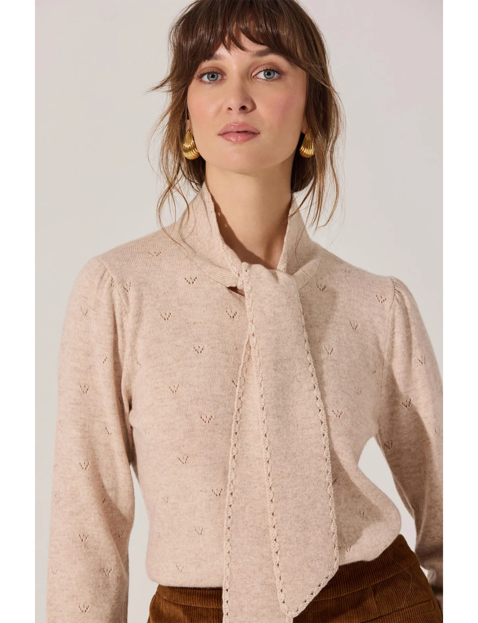 Ovalia Sweater, Oatmeal