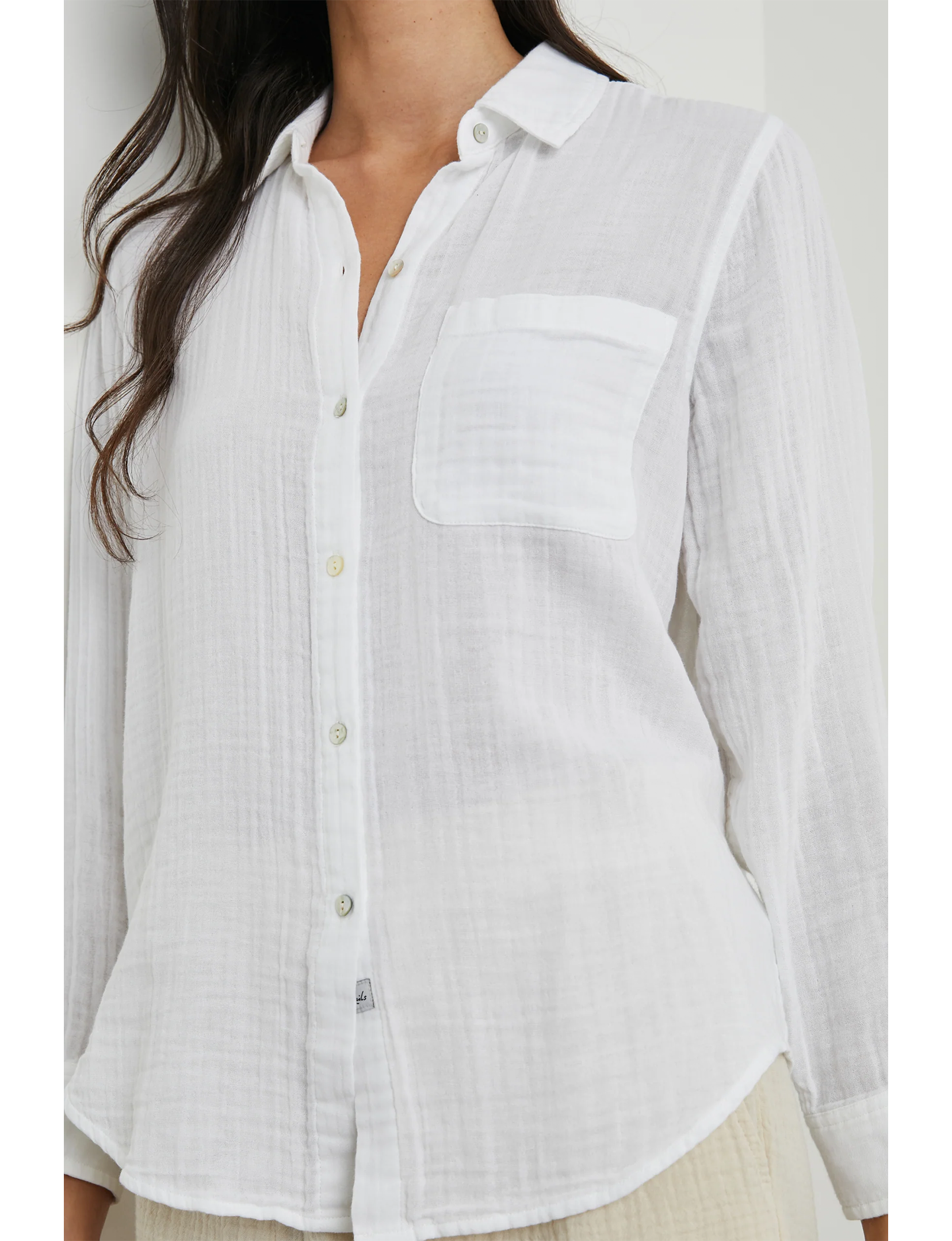 Ellis Shirt, White