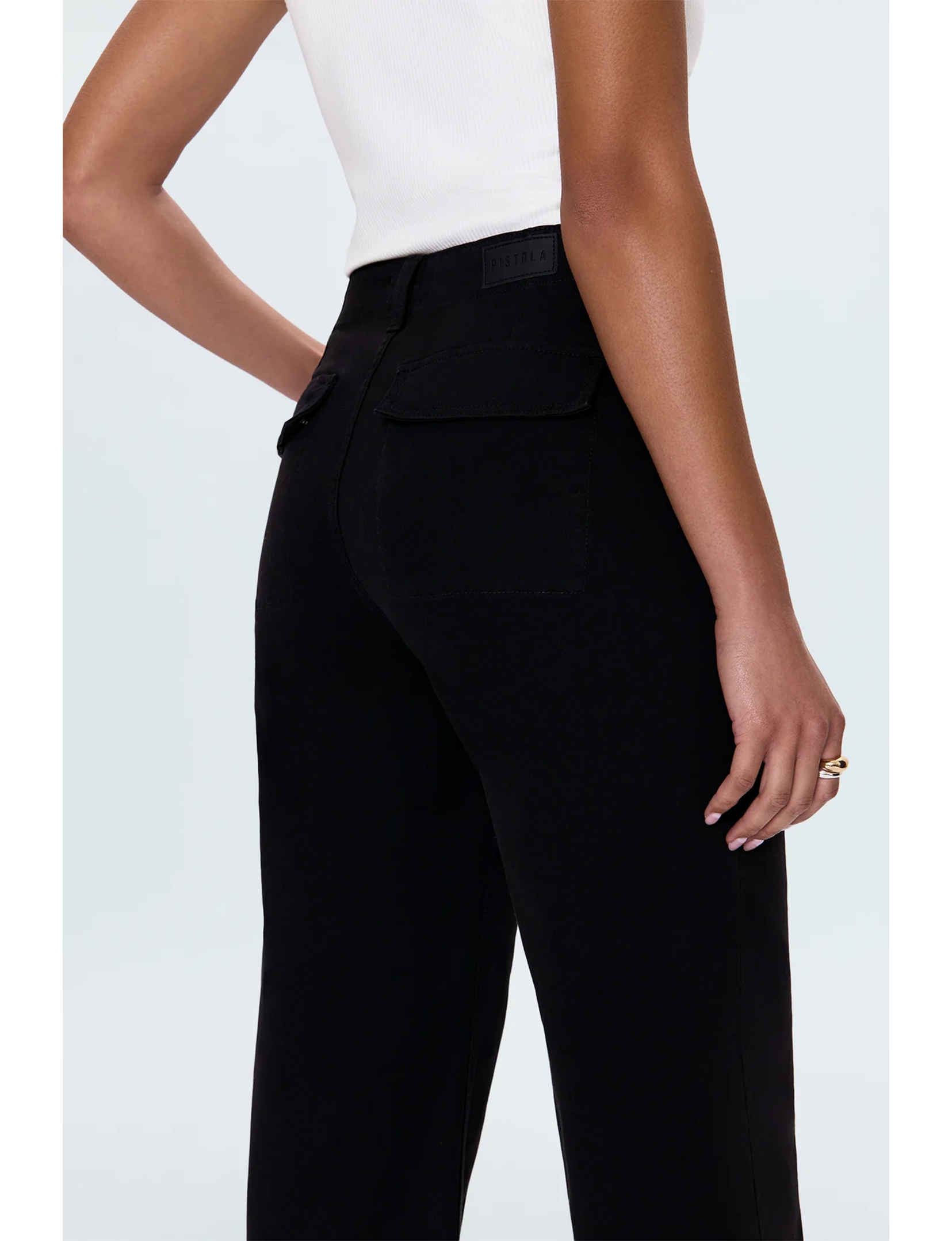 Sophia Utility Pant, Black