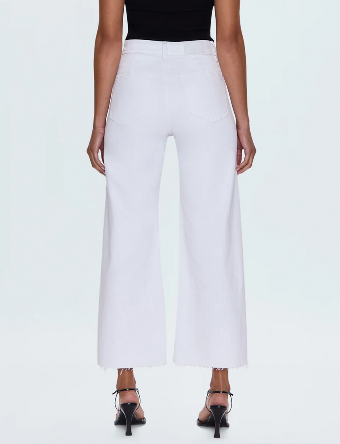Penny High Rise Wide Leg Crop, Blizzard