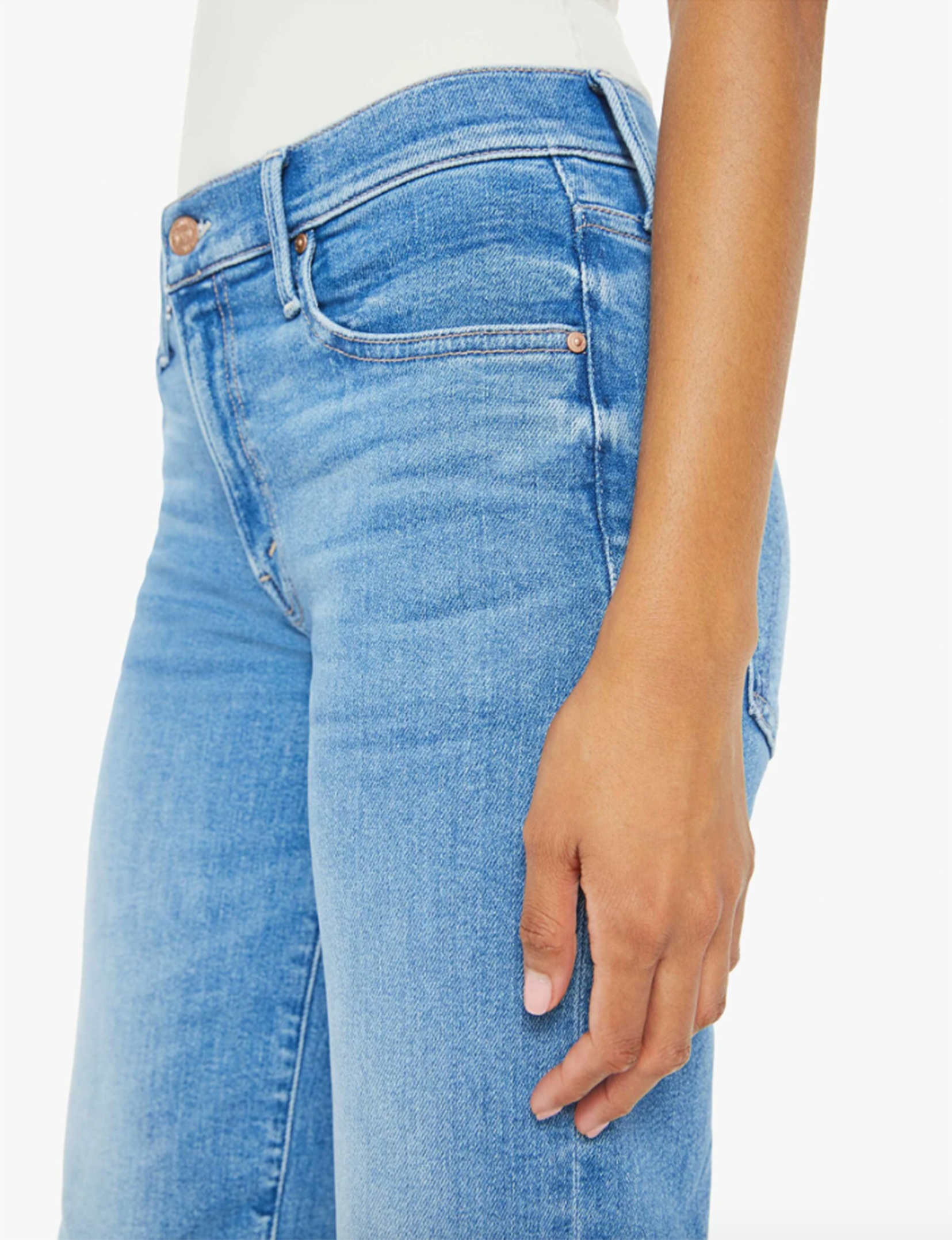 Mid Rise Rambler Zip Ankle, Out of The Blue