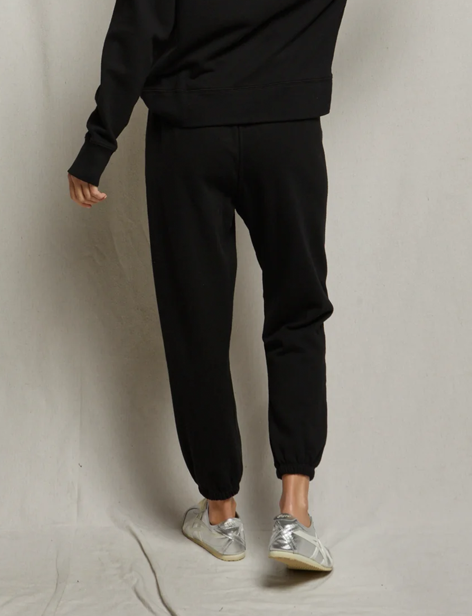 Johnny French Terry Sweatpant, True Black