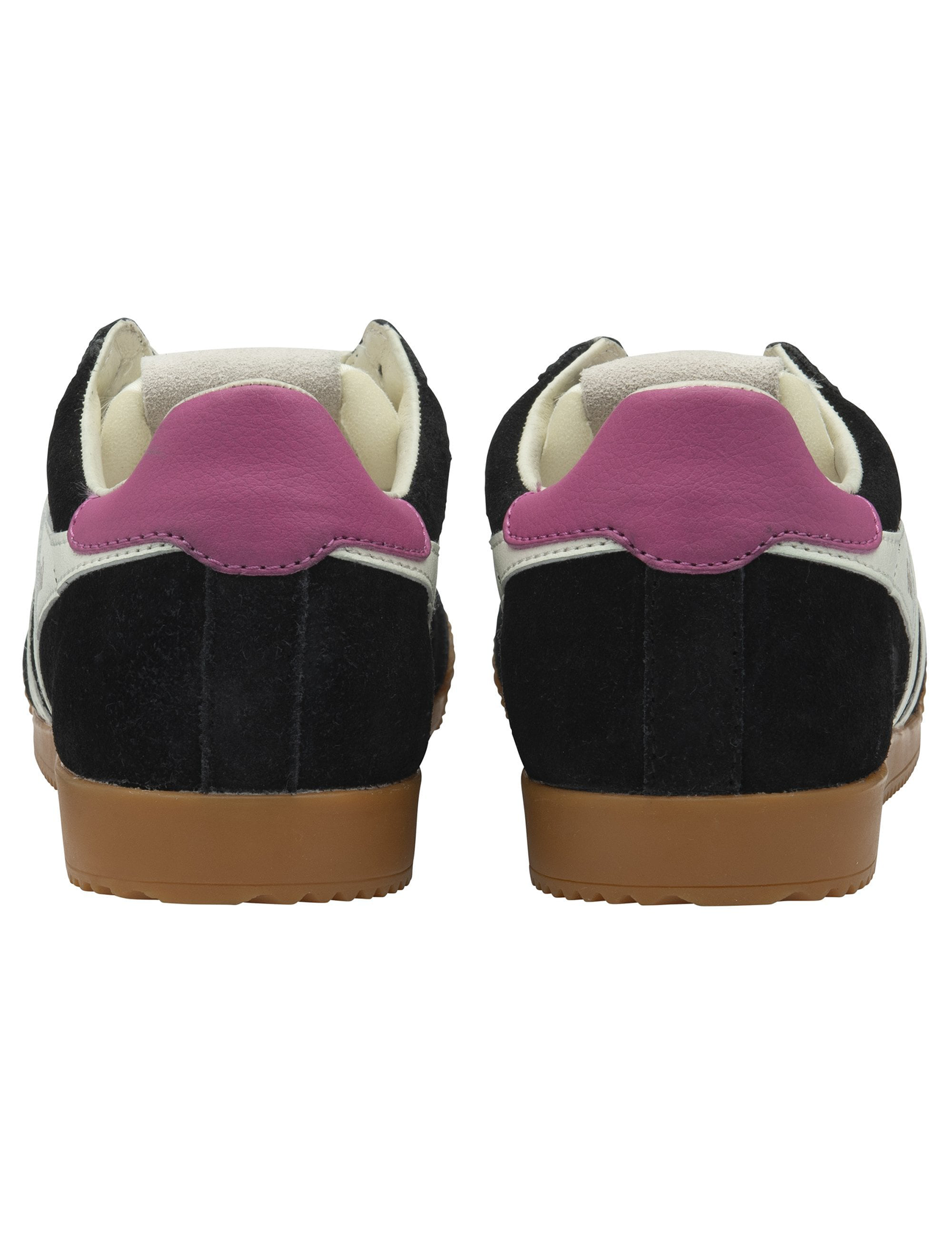 Elan Sneaker, Black/White/Fucshia