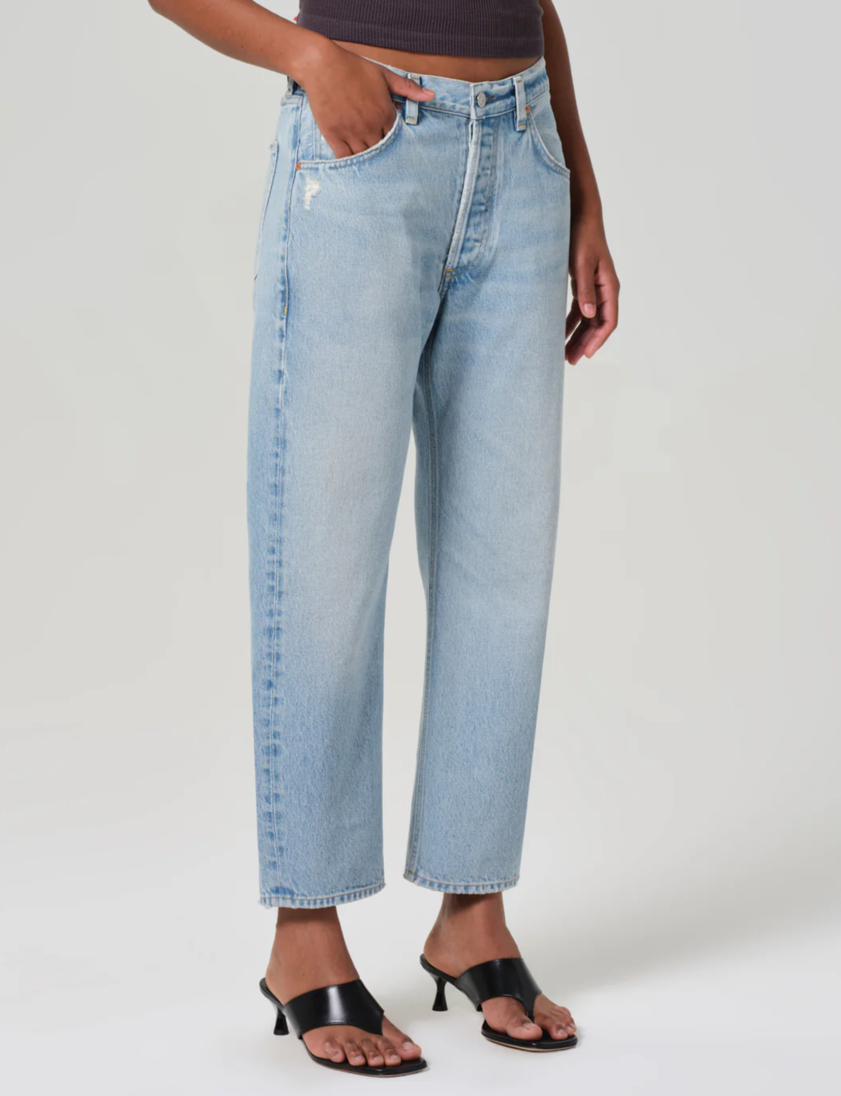 Winslow Cropped Boyfriend Jean, Blaire