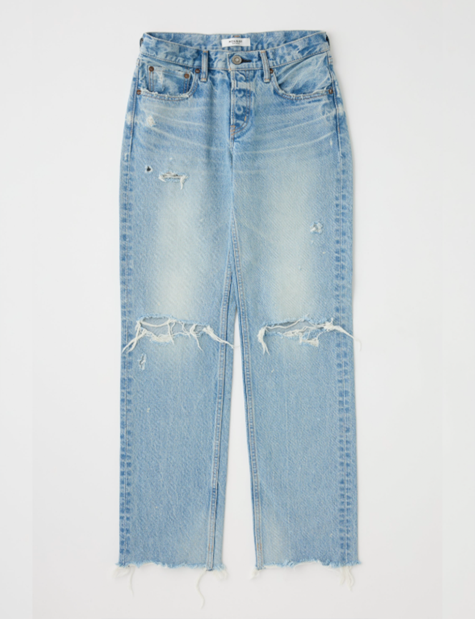 Odessa Low Straight, Light Blue