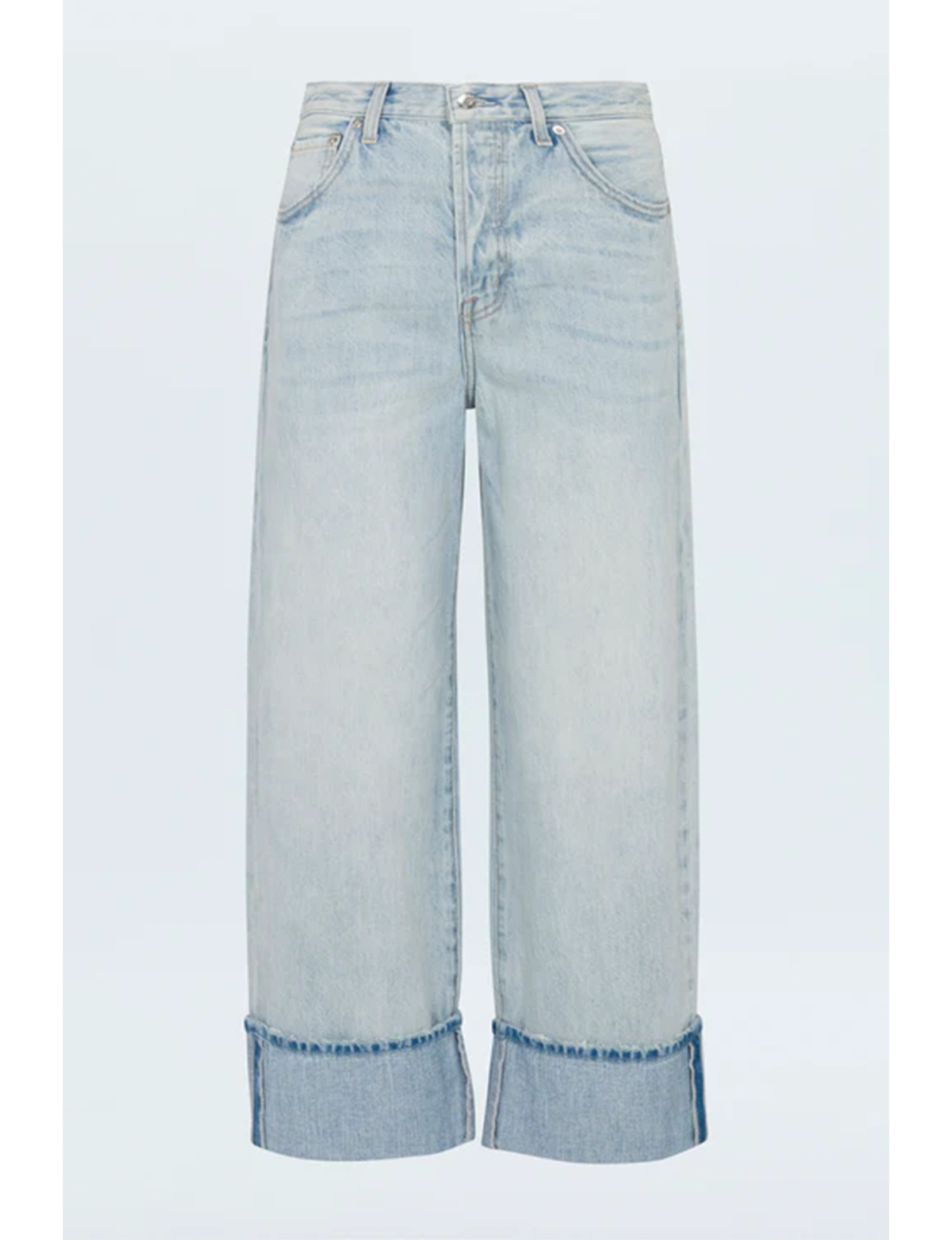 Ryder High Rise Cuffed Leg, Sunrise