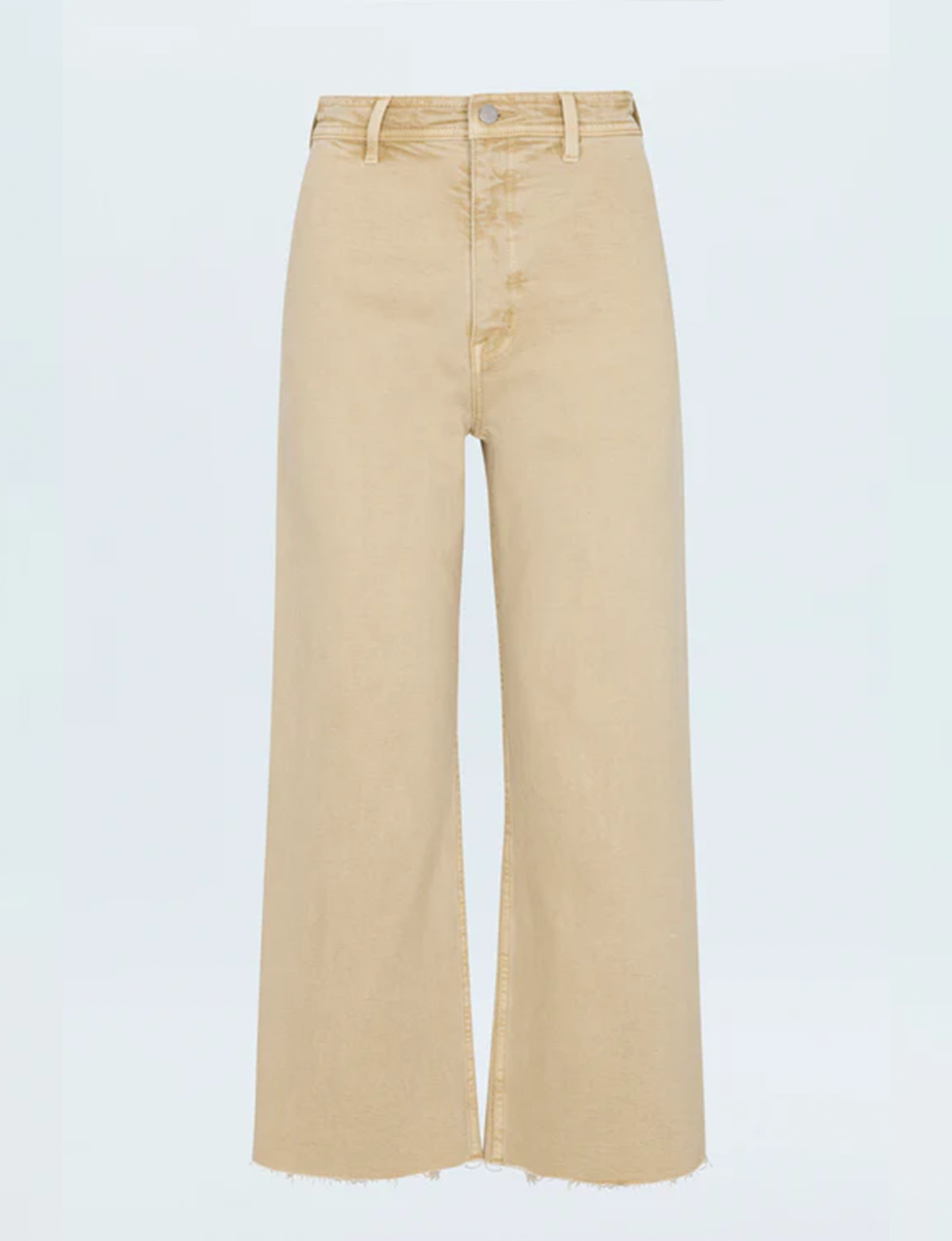 Penny High Rise Wide Leg Crop, Sand Dollar