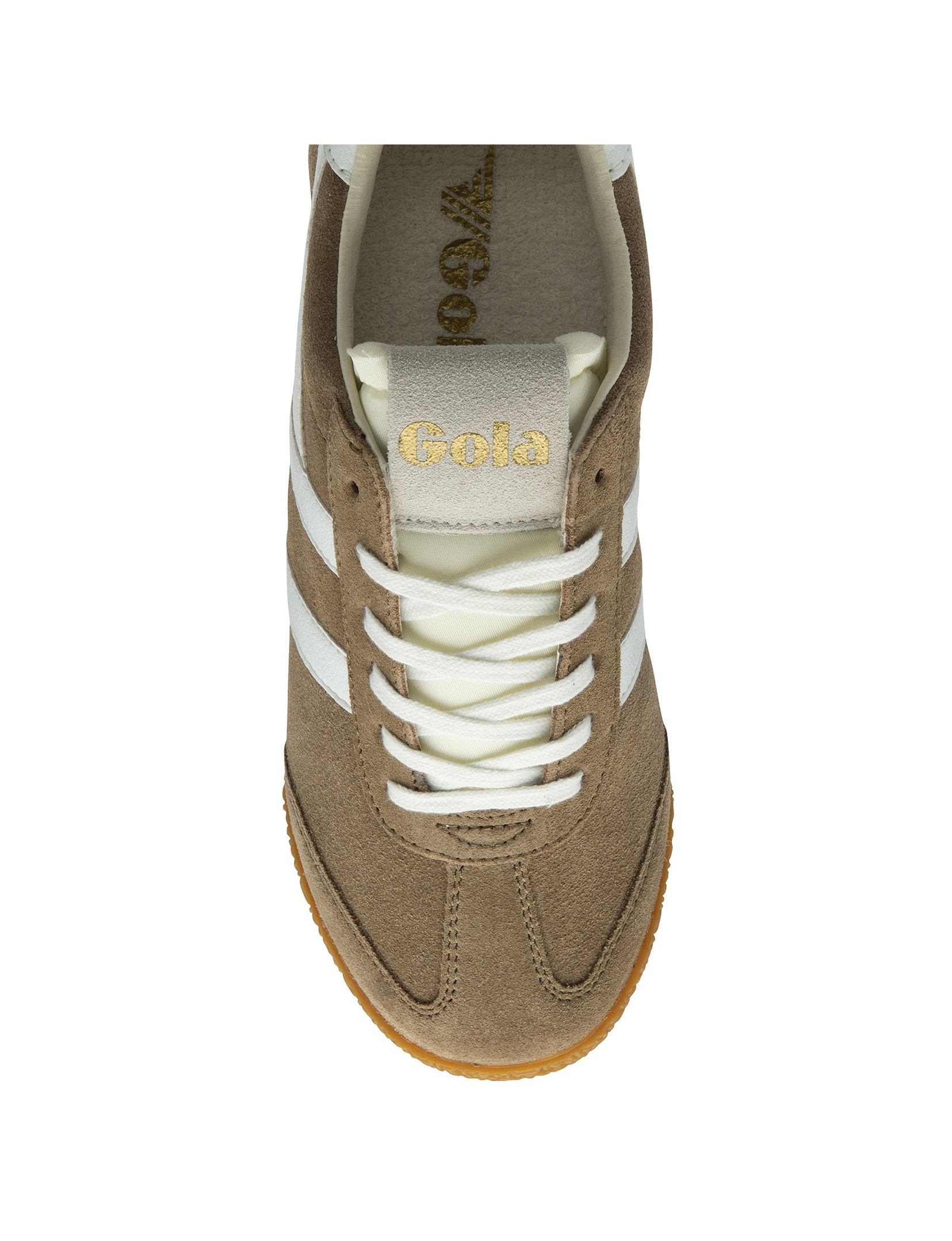 Women's Elan Sneaker, Tobacco/White