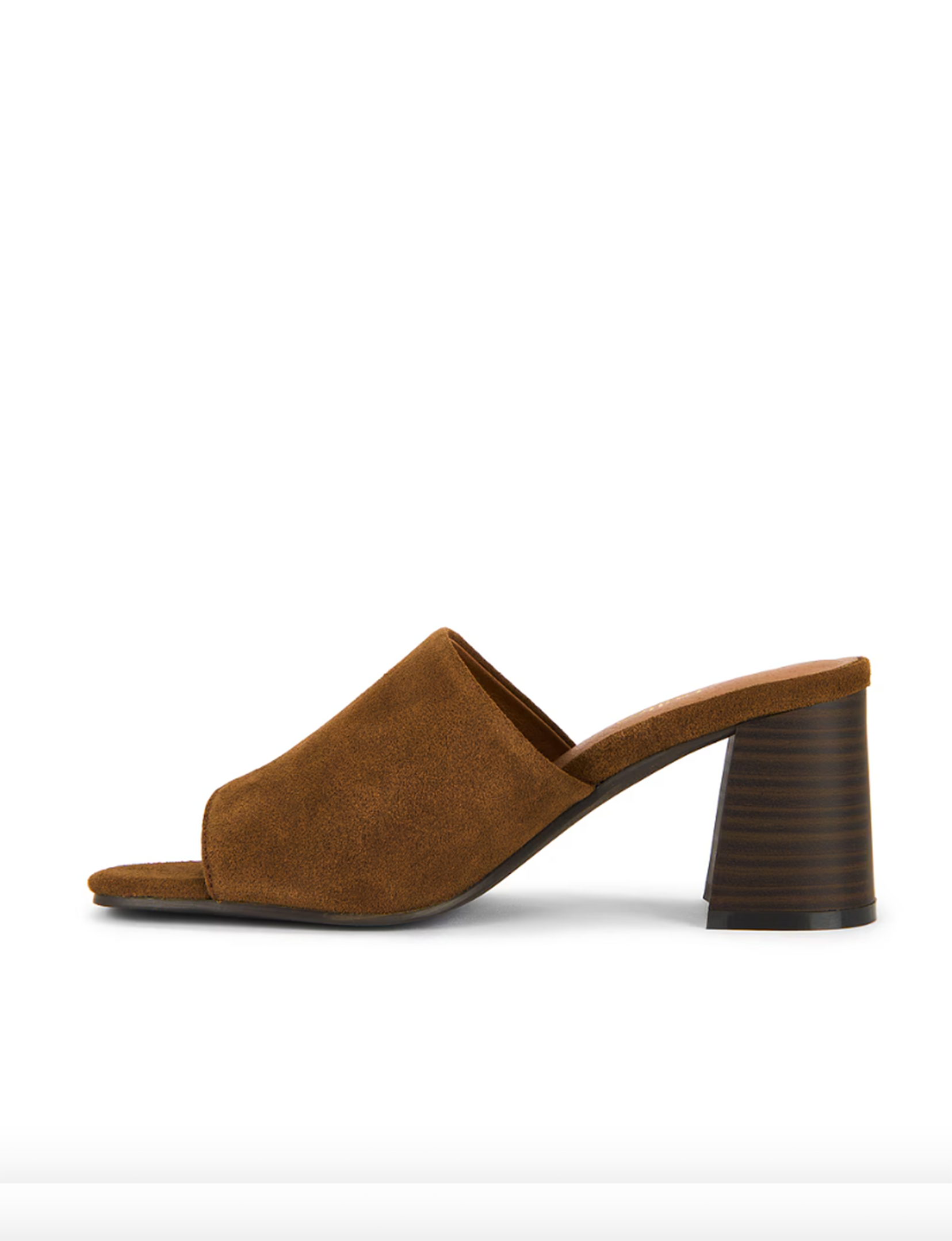 Adapt Raffia Heel, Brown Suede