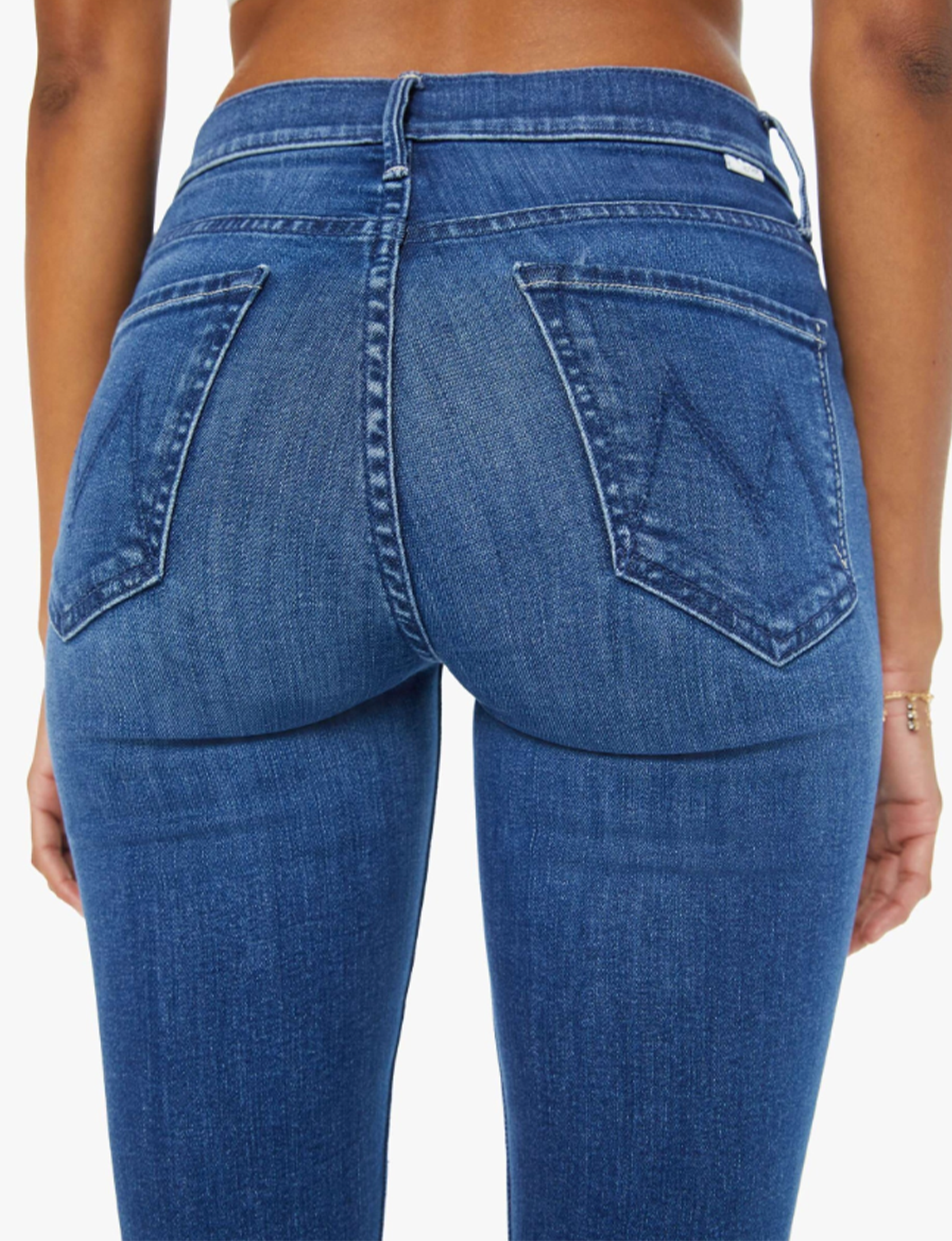 Mid Rise Dazzler Ankle Fray, Nothing Between Us