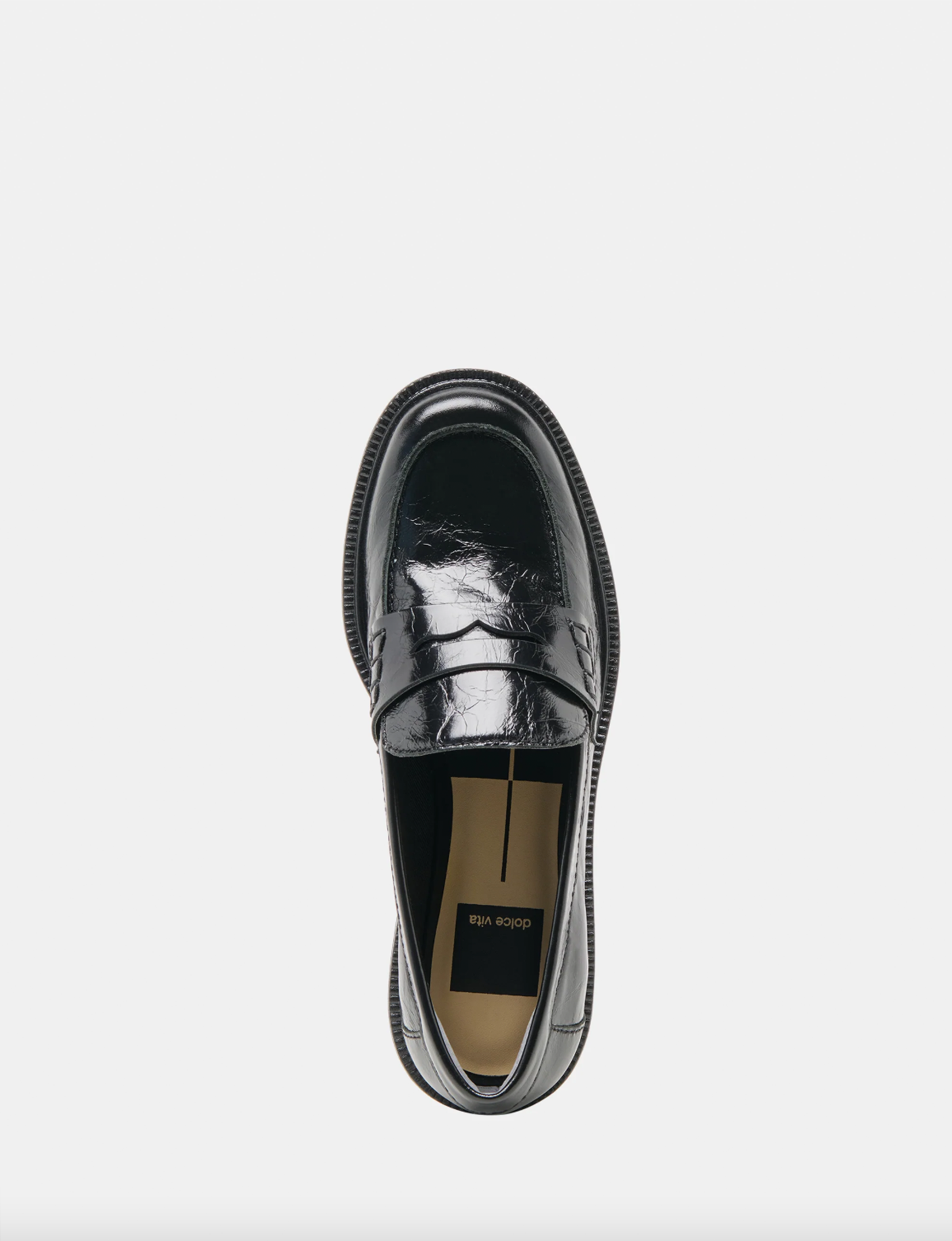 Tiggy Loafers, Midnight Crinkle