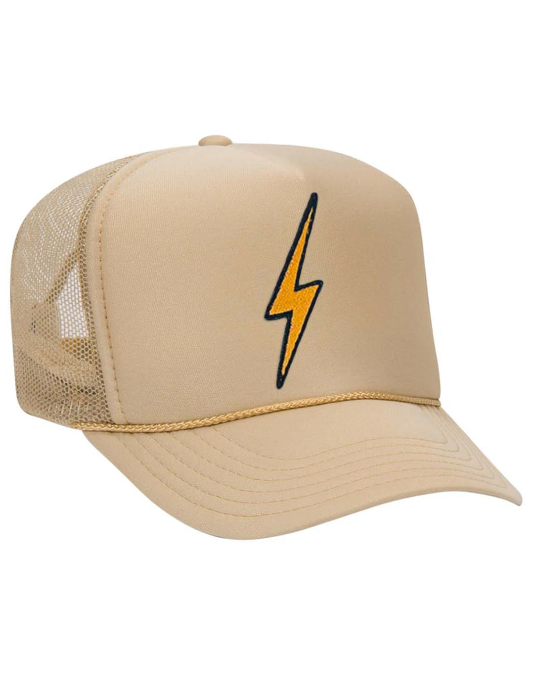 Bolt Vintage Low Rise Trucker Hat, Khaki
