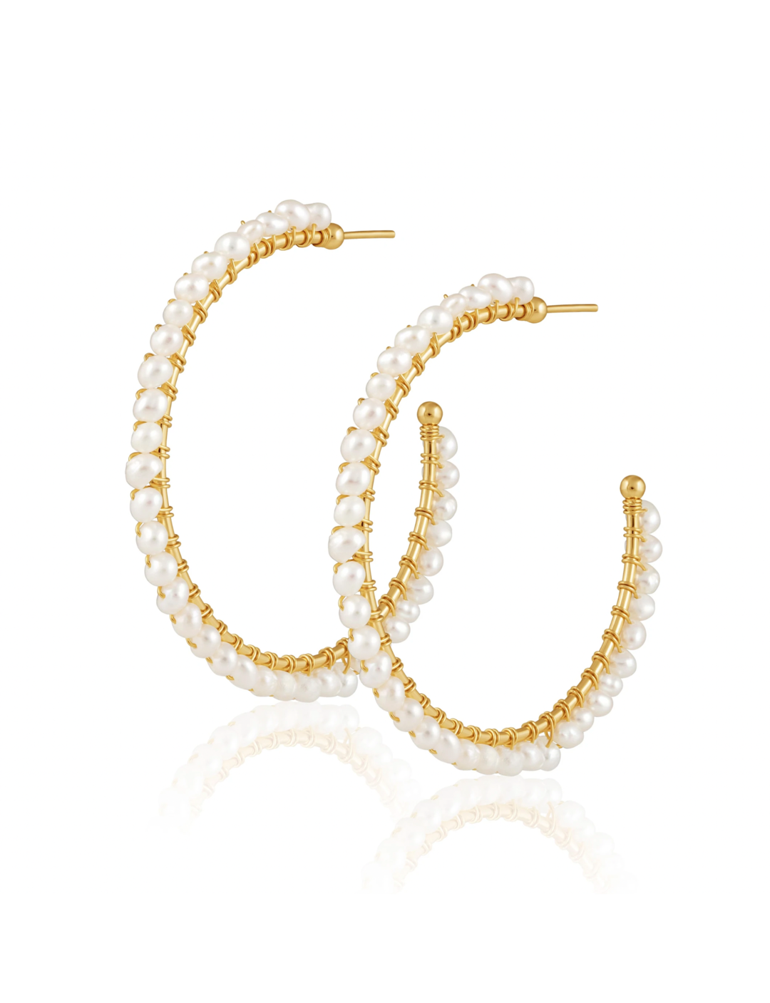 Marilyn Pearl Hoop, Gold