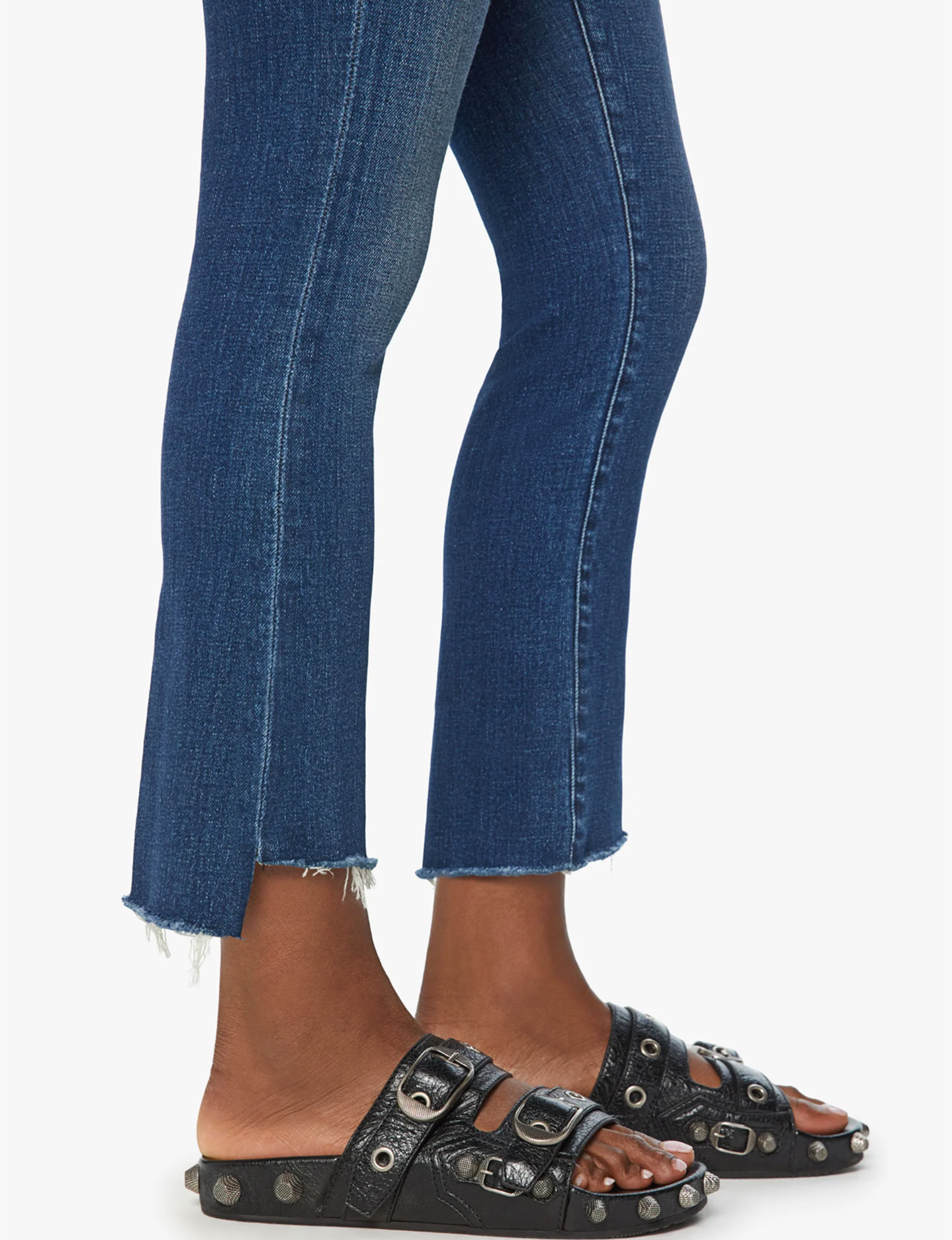 Insider Crop Step Fray High Rise, Sake To Me