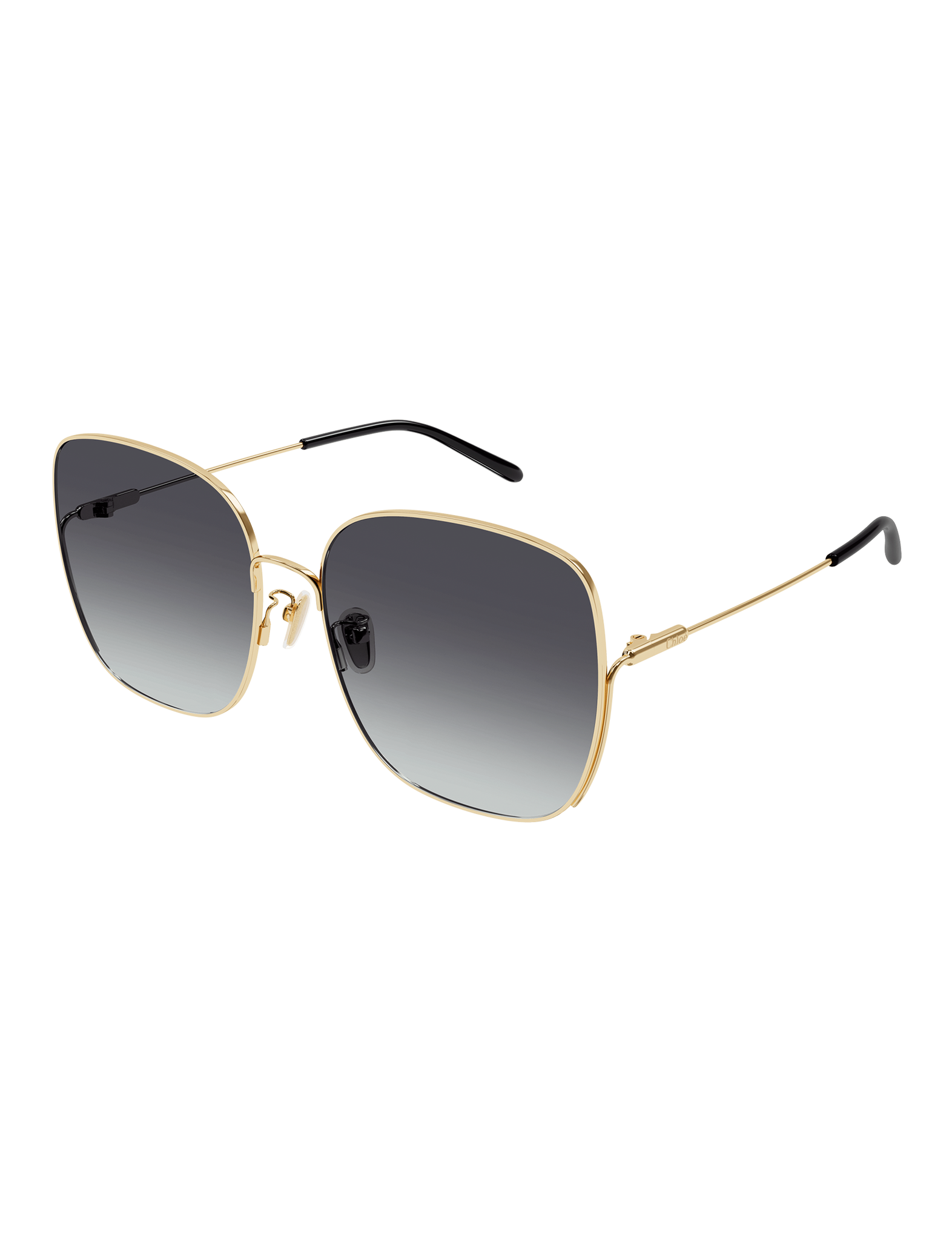 CH0170SA-001 Sunglasses, Gold/Grey