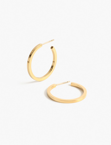 Jay Hoops, 1" Gold