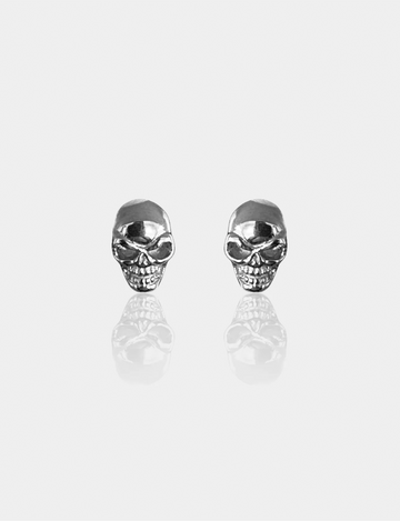 Hyde Skull Studs, Silver