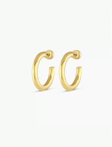 Carter Small Hoops, Gold