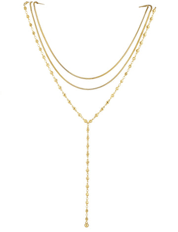 Sassy Lariat, Gold