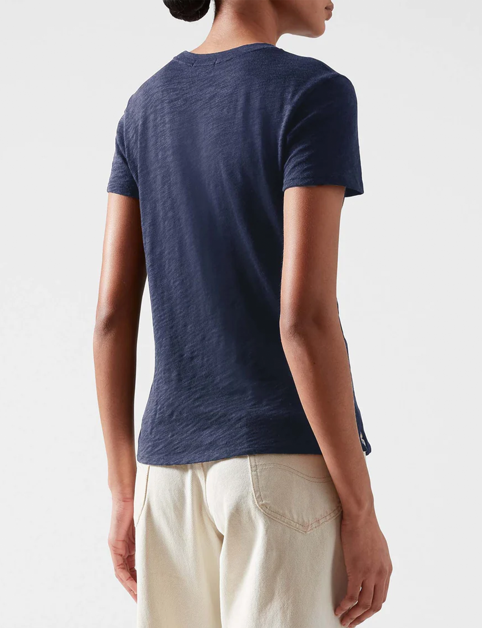 Schoolboy Crew Tee, Midnight