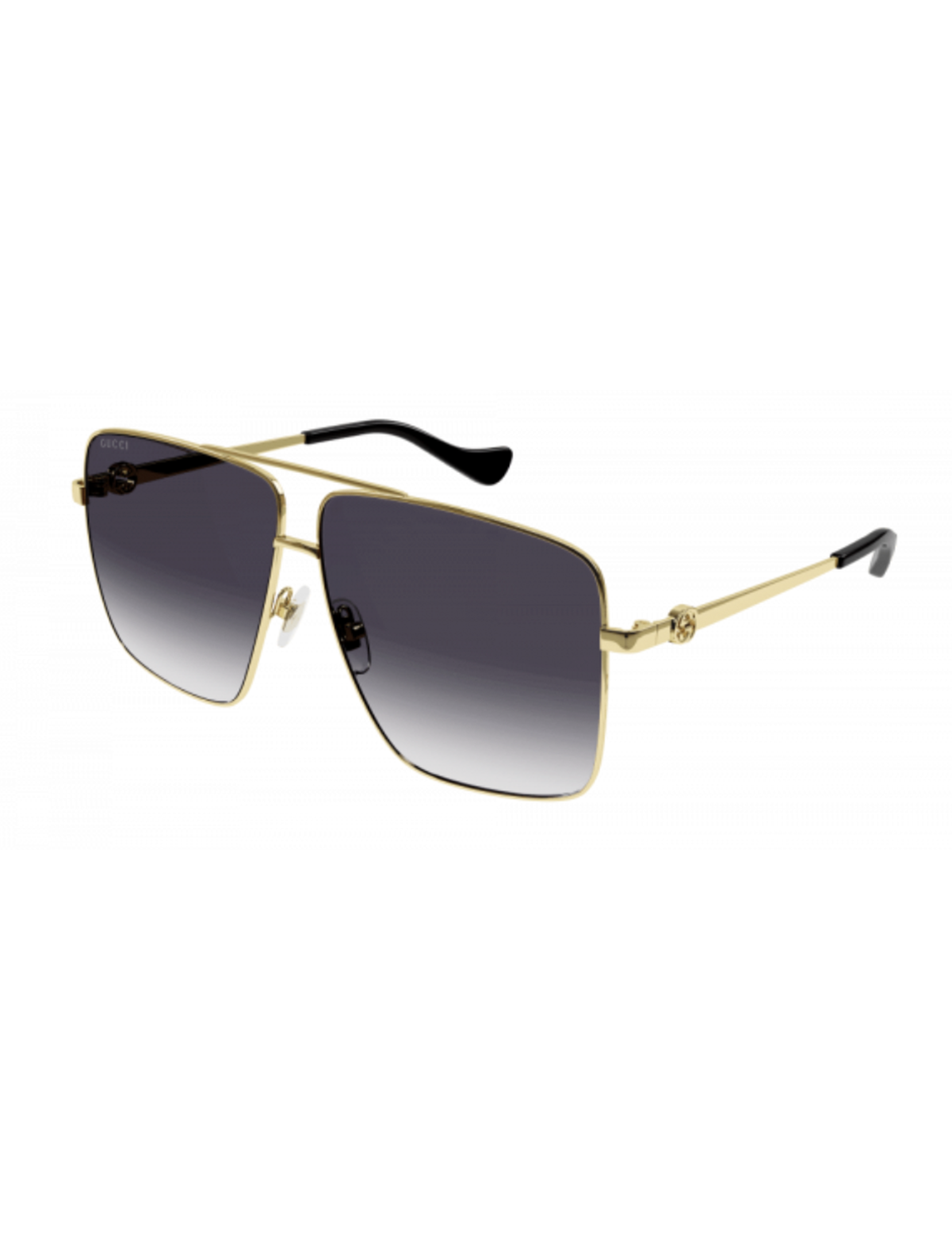 GG1087S-001 Sunglasses, Gold/Grey