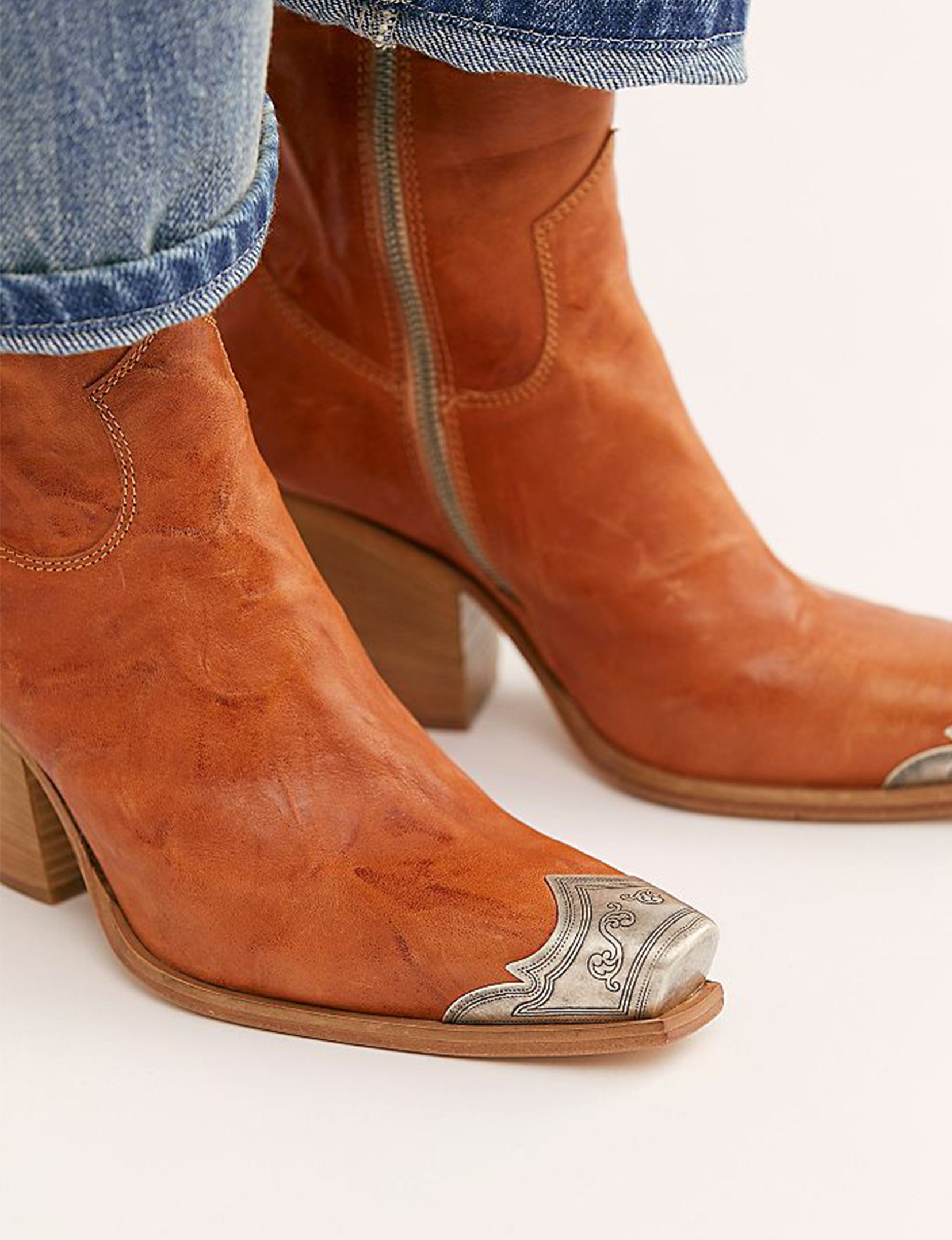 Brayden Western Boot, Tan