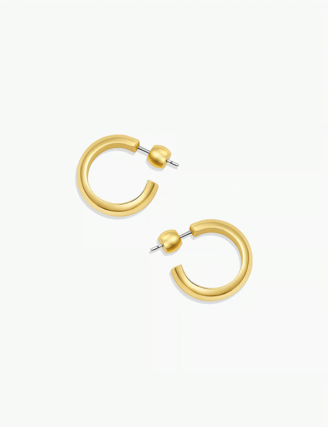 Paseo Small Hoops, Gold