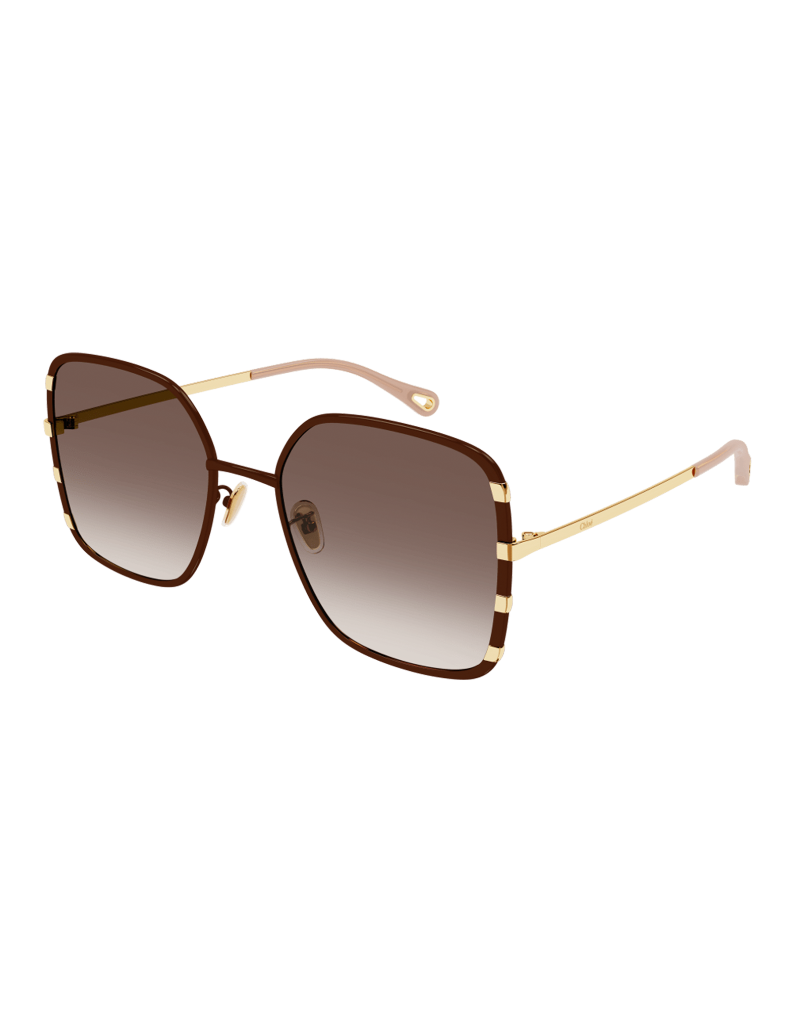 CH0143S-005 Sunglasses, Brown/Gold