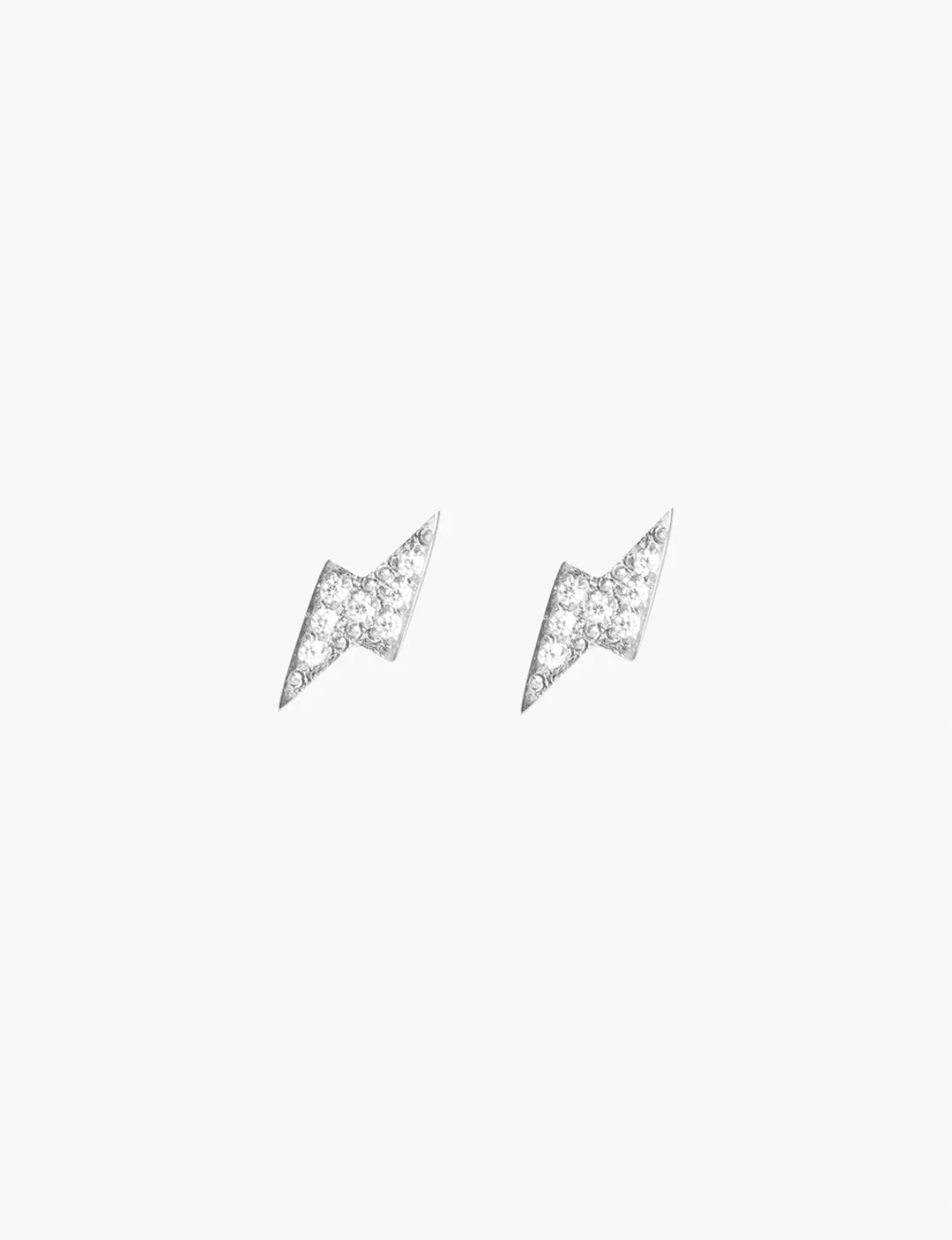 Bolt Studs, Diamond/Silver