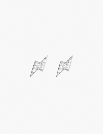 Bolt Studs, Diamond/Silver